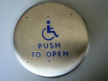품질  Anti Removal 6" Round Push To Exit Switch , Handicap Door Disability Access Systems 공장