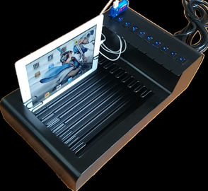 전자공학/아이패드/휴대폰을 위한 스테인리스 10 항구 탁상 USB 충전소